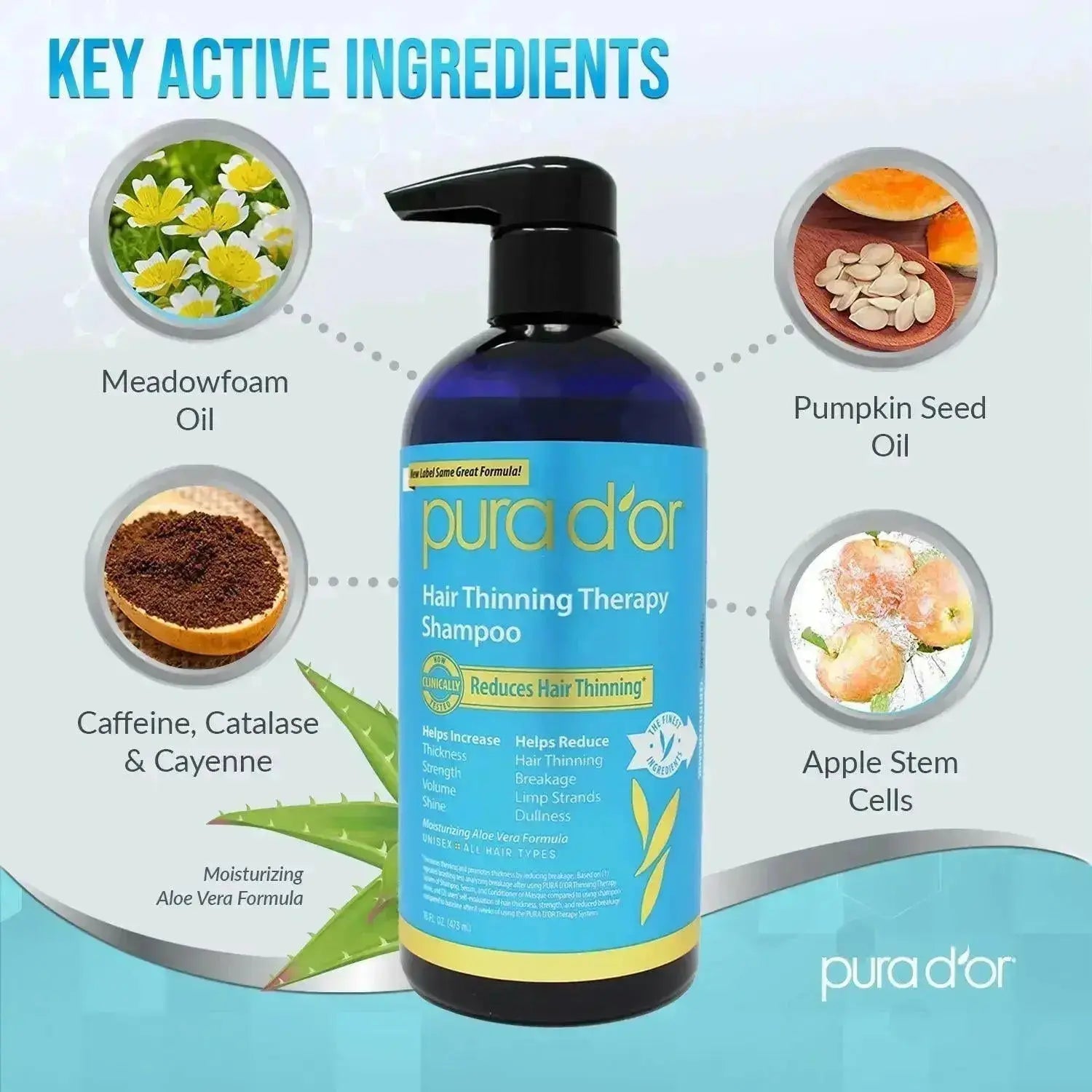 Ammuri Skincare PURA D’OR Shampoo for Thinning Hair-3